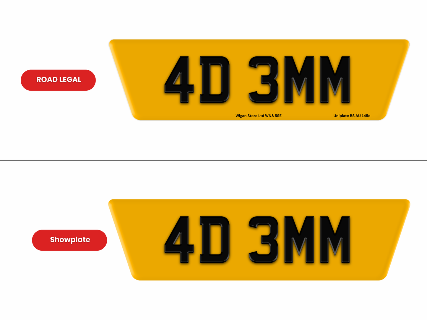 RANGE ROVER SPORT 615MM X 150MM REAR ONLY RANGE ROVER CUSTOM NUMBER PLATE, RANGE ROVER REAR ROAD LEGAL PLATE