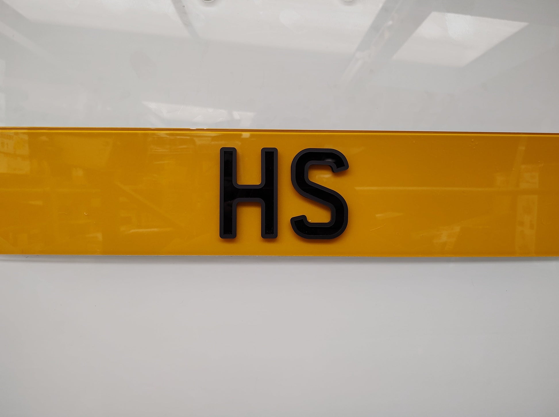 Gloss Inner matte outline (ghost)letters for Number Plates Wigan number plate maker, number plate supplier, number plate bulk wholesale supplier