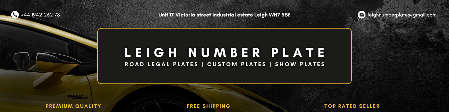 Leigh number plates, 3d gel, 4d acrylic, 5d, 4d gel plates while you wait in Leigh, wigan, bolton, atherton, delivery all over UK