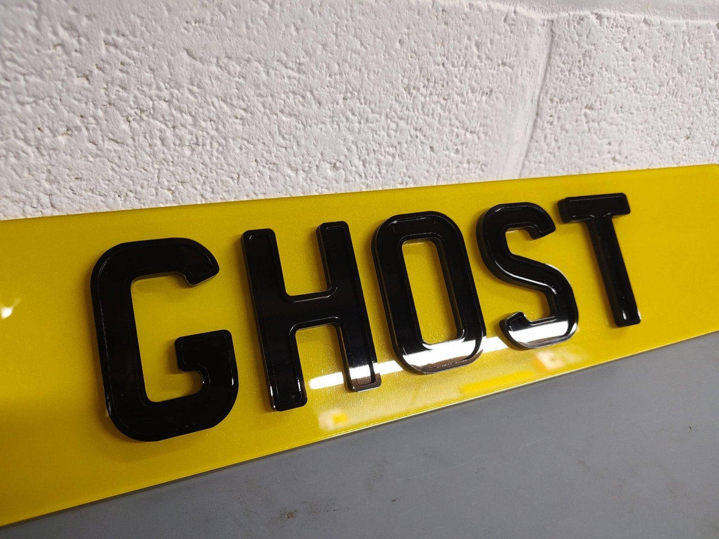 number plate wholesale bulk full set of ghost letters for number plate maker