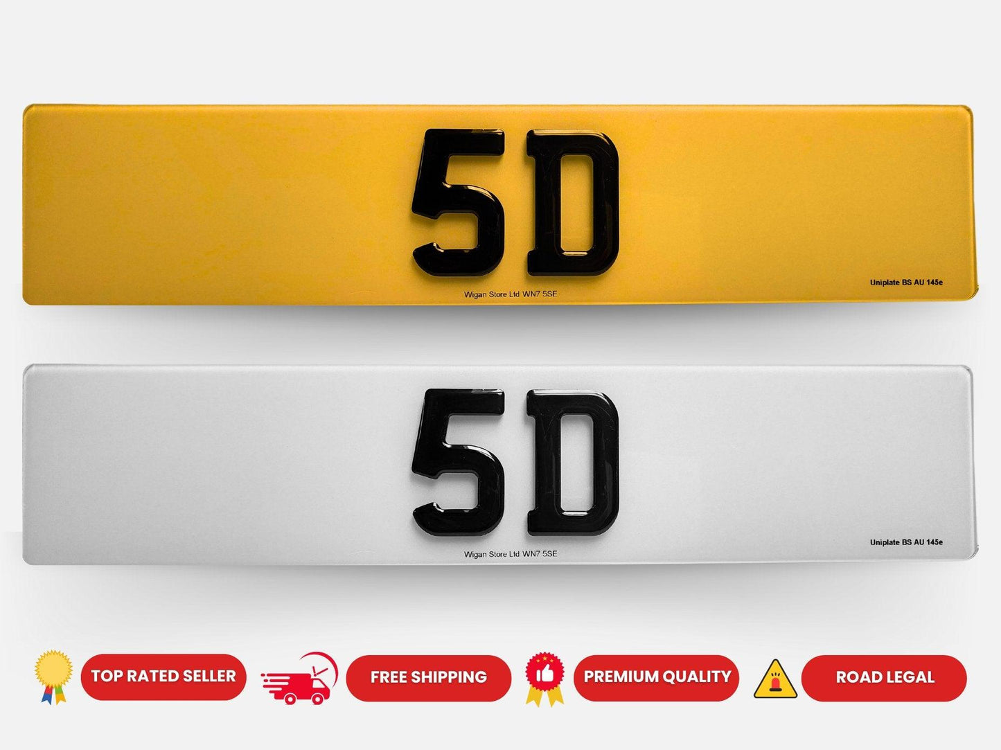 5d road legal number plate 4d gel number plate 7mm gel number plate for car van trailer in LEigh, bolton, atherton, wigan delivery all over UK
